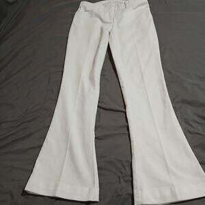 The Limited Fit Flare 678 white denim jeans sz 0